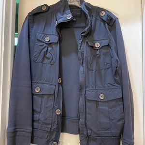 Lightweight navy blue Banana Republic men’s jacket - small